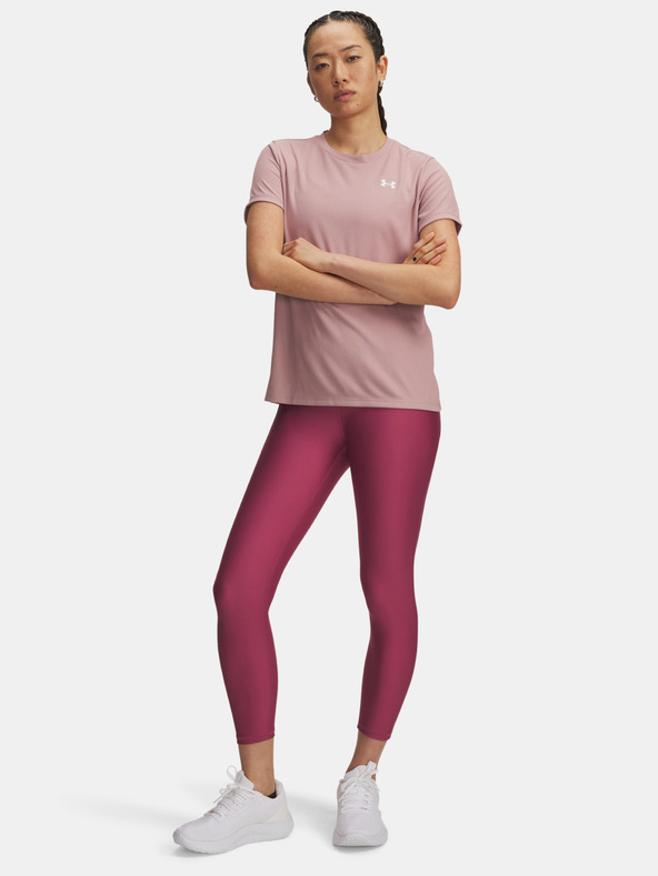 Under Armour Ženske tajice Under Armour Tech Hi Ankle Leg-RED