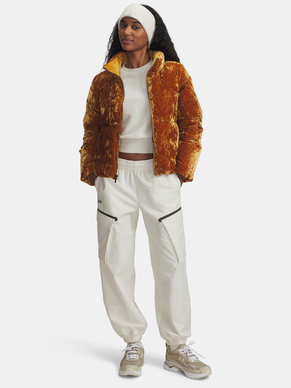 Under Armour Ženski hoodie Under Armour Icon Terry Varsity Crew-WHT