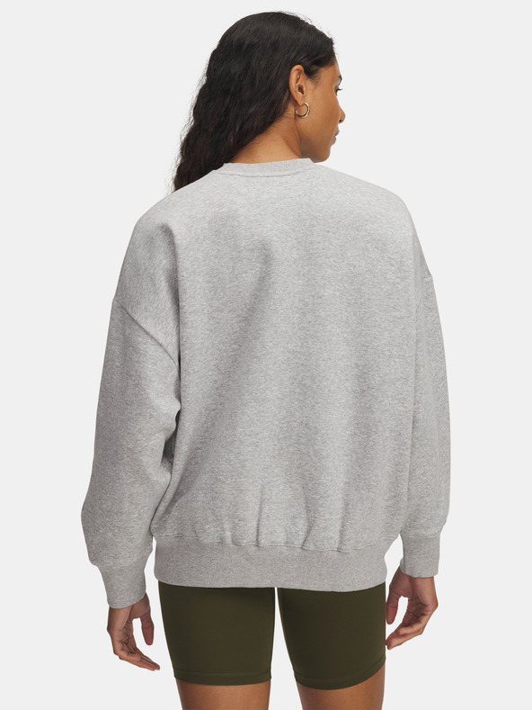 Under Armour Ženska dukserica Under Armour Rival Flc OS Varsity Crew-GRY