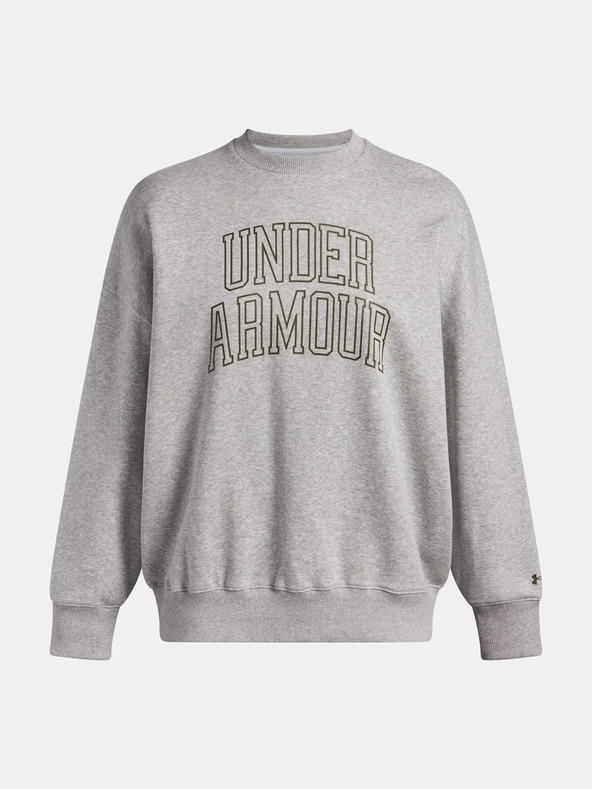 Under Armour Ženska dukserica Under Armour Rival Flc OS Varsity Crew-GRY