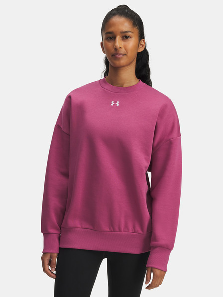 Under Armour Ženska dukserica Under Armour UA Rival Fleece OS Crew-RED