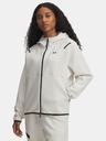 Under Armour Ženska dukserica Under Armour Unstoppable Fleece FZ-WHT