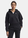 Under Armour Ženska dukserica Under Armour Rival Flc Piped HZ Hoodie-BLK