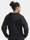 Under Armour Ženska dukserica Under Armour Rival Flc Piped HZ Hoodie-BLK