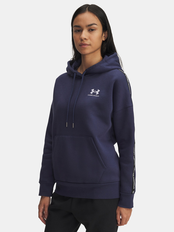 Under Armour Ženska dukserica Under Armour Icon Fleece Taped Hdy-BLU