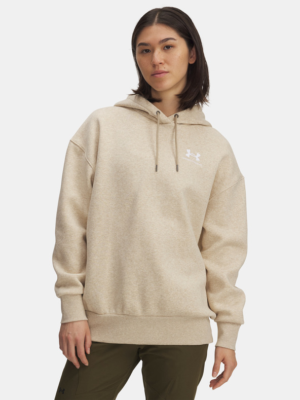 Under Armour Ženska dukserica Under Armour UA Icon Fleece OS Hoodie-BRN