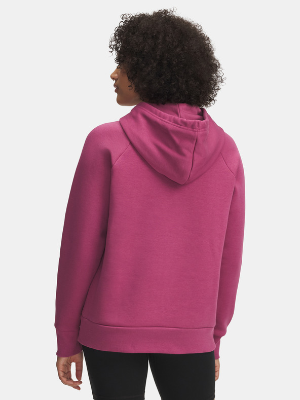 Under Armour Ženski pulover Under Armour UA Rival Flc Shimmer Hdy-RED