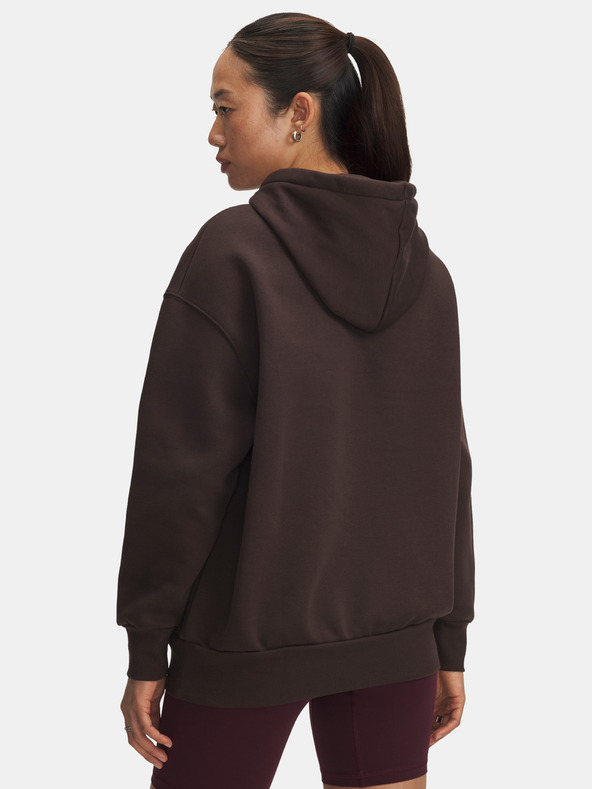 Under Armour Ženska dukserica Under Armour UA Icon Fleece OS Hoodie-BRN