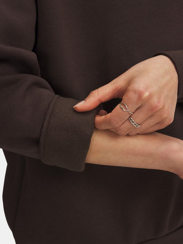 Under Armour Ženska dukserica Under Armour UA Icon Fleece OS Hoodie-BRN