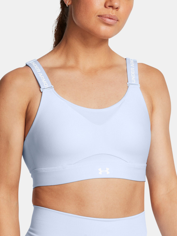 Under Armour Ženski grudnjak Under Armour UA Infinity High 2.0 Bra-BLU