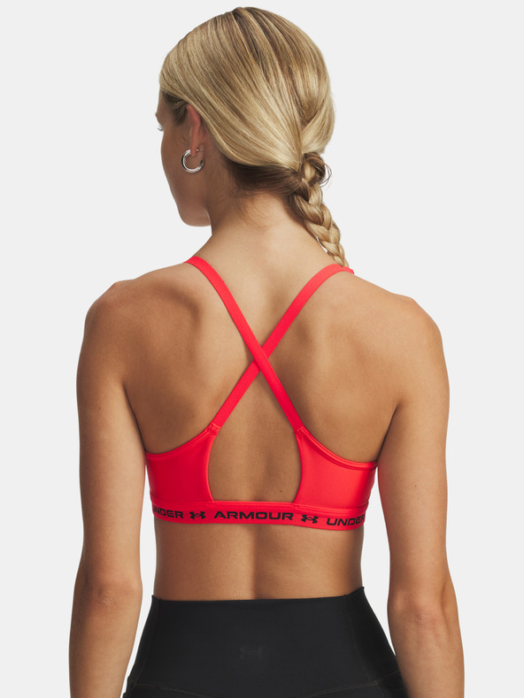 Under Armour Ženski grudnjak Under Armour UA Crossback Low Bra-RED