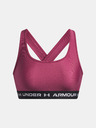 Under Armour Ženski grudnjak Under Armour Crossback Mid Bra-RED