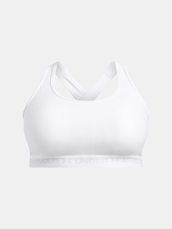Under Armour Ženski grudnjak Under Armour UA Crossback Mid Bra&-WHT