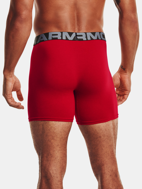 Under Armour Muške bokserice Under Armour Charged Cotton 6in (3 kom)
