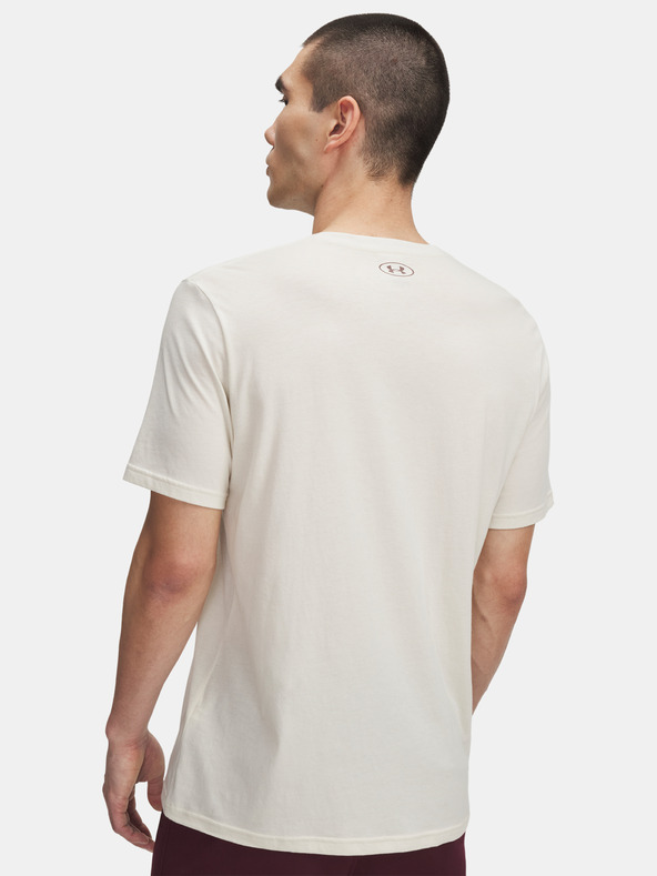 Under Armour Muška majica Under Armour UA COLLEGE CREST LOGO SS-BRN