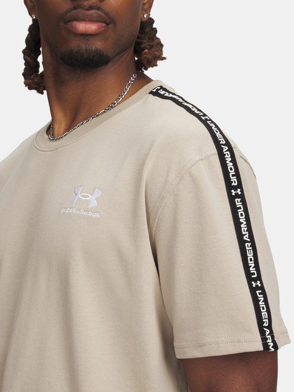 Under Armour Muška majica Under Armour UA Icon HWT Tee Taping-BRN