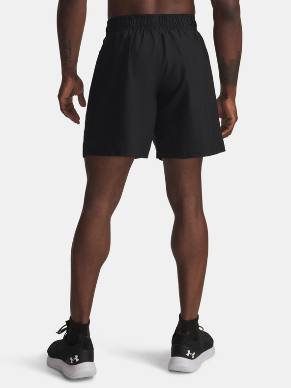 Under Armour Muške kratke hlačice Under Armour UA Tech Woven Wordmark Short-BLK
