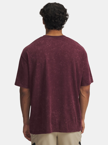 Under Armour Muška majica Under Armour UA M HW OS LOGO WASH SS-RED