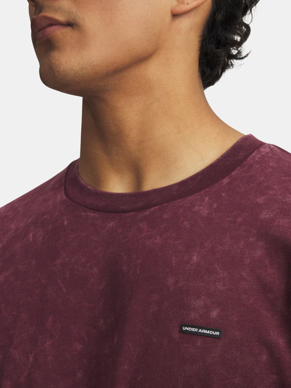 Under Armour Muška majica Under Armour UA M HW OS LOGO WASH SS-RED