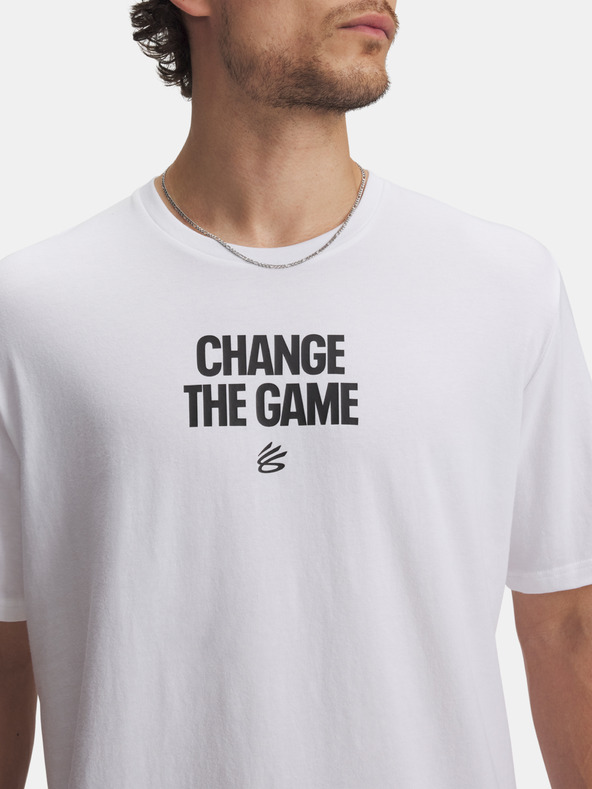 Under Armour Muška majica Under Armour Curry Playable Tee 1-WHT