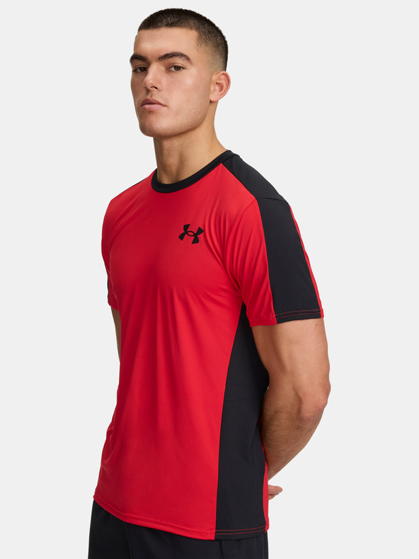 Under Armour Muška majica Under Armour UA HG Wordmark SS-RED