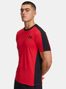 Under Armour Muška majica Under Armour UA HG Wordmark SS-RED