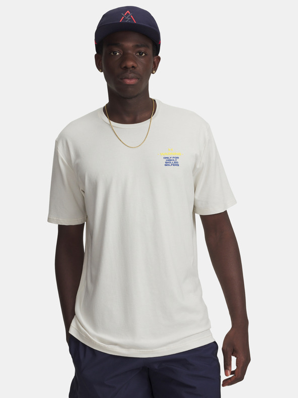 Under Armour Muška majica Under Armour UA Golf Warning SS-BRN