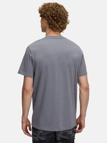 Under Armour Muška majica Under Armour UA M LOGO EMB HEAVYWEIGHT SS-GRY