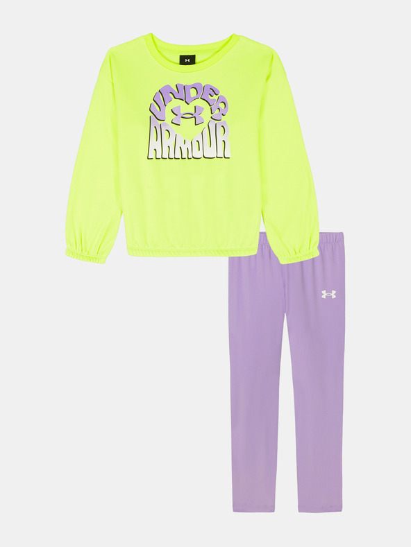 Under Armour Djevojački komplet Under Armour UA CREWNECK LEGGING SET