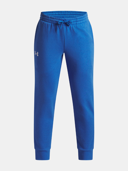 Under Armour Dečki donji dio trenirke Under Armour UA Rival Fleece Joggers-BLU