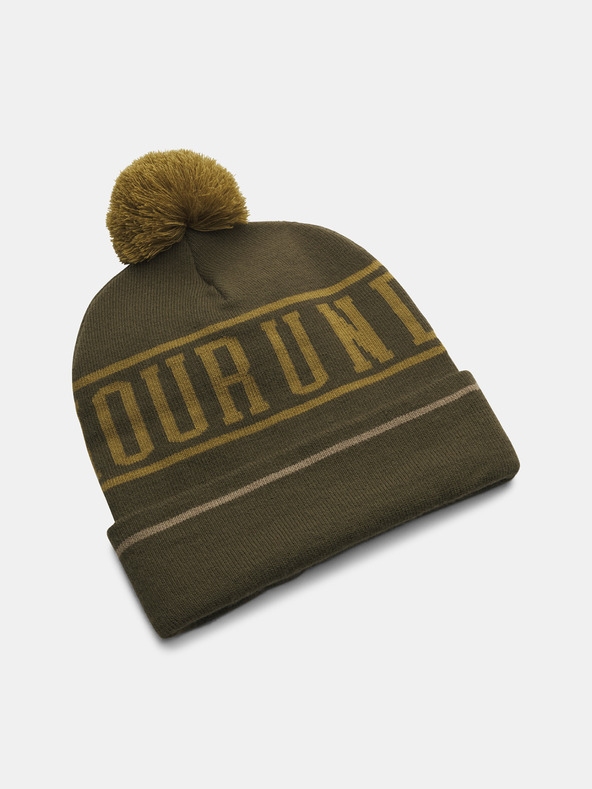 Under Armour Muška kapa Under Armour M Halftime Pom Beanie-GRN
