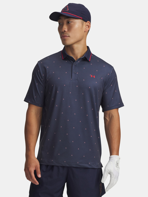 Under Armour Muška majica Under Armour UA Drive Warning Polo-BLU