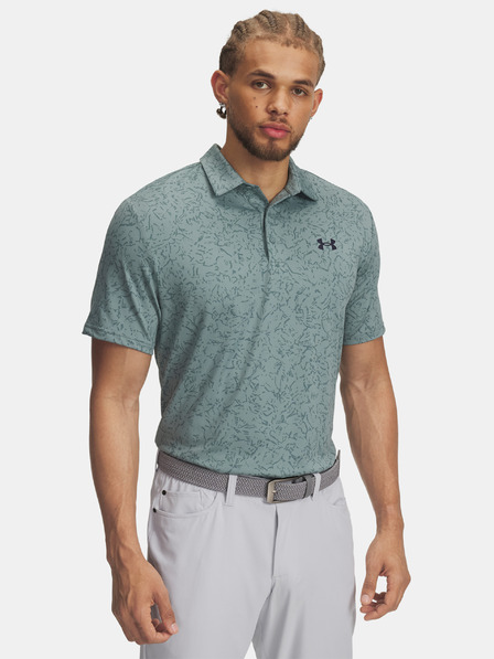 Under Armour Muška majica Under Armour UA Playoff 3.0 Printed Polo-GRN