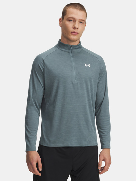 Under Armour Muška majica Under Armour UA Tech Textured 1/2 Zip-BLU