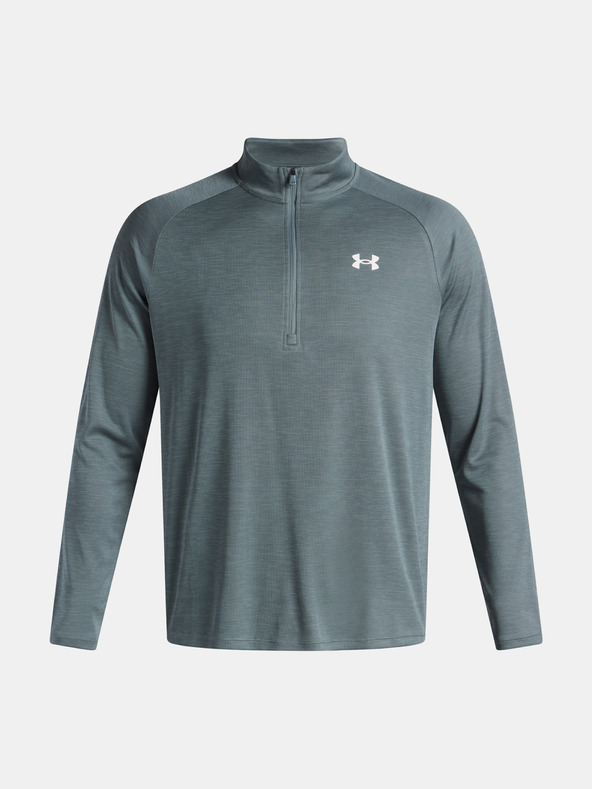 Under Armour Muška majica Under Armour UA Tech Textured 1/2 Zip-BLU