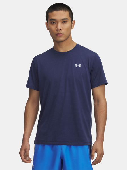 Under Armour Muška majica Under Armour UA LAUNCH SHORTSLEEVE-BLU