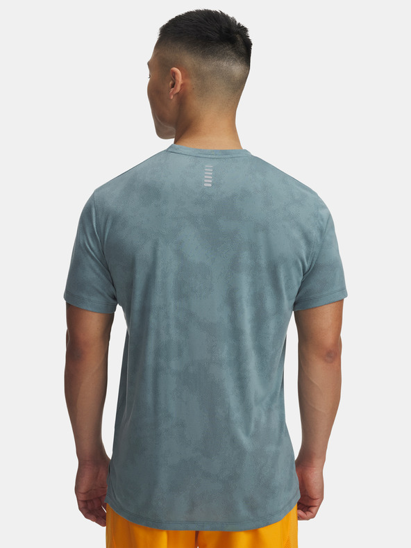 Under Armour Muška majica Under Armour UA Launch Camo SS-GRN