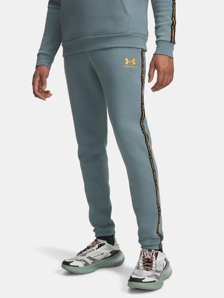 Under Armour Muške trenirke Under Armour UA Icon Fleece Jgr Taping-BLU
