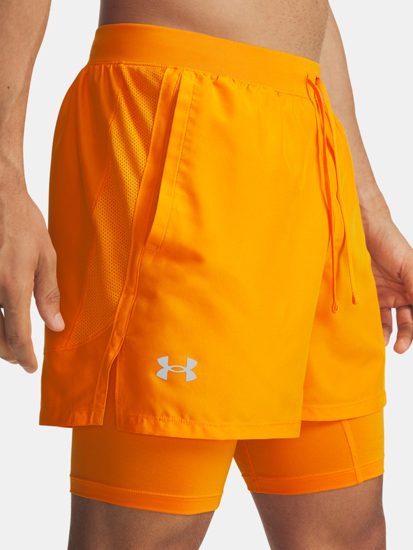 Under Armour Muške kratke hlačice Under Armour UA LAUNCH 5'' 2-IN-1 SHORTS-ORG