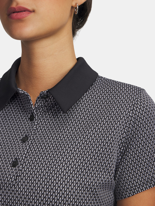 Under Armour Ženska polo majica Under Armour UA Playoff 3.0 Printed Polo-BLK