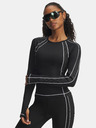 Under Armour Ženska majica Under Armour UA ColdGear Textured Crew-BLK
