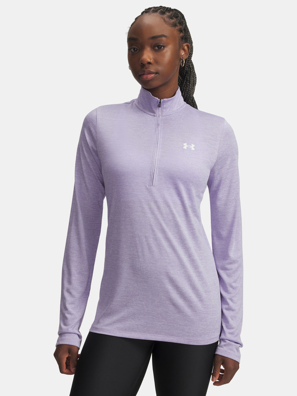 Under Armour Ženska majica Under Armour Tech 1/2 Zip- Twist-PPL