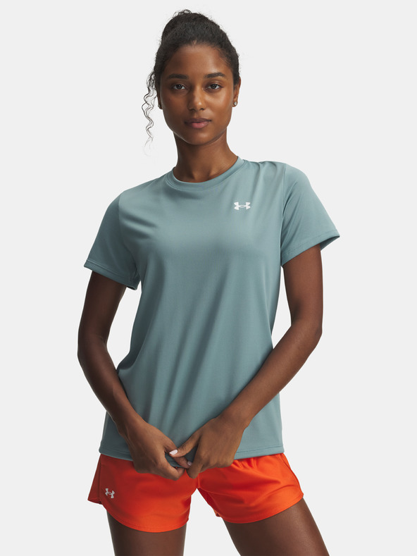 Under Armour Ženska majica Under Armour Tech SSC - Solid-GRN