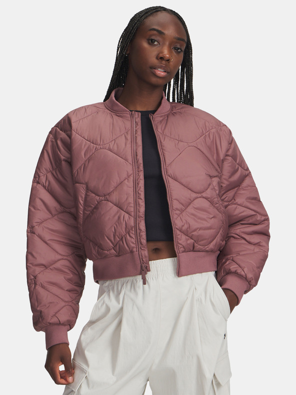 Under Armour Ženska jakna Under Armour Heritage Bomber-MRN