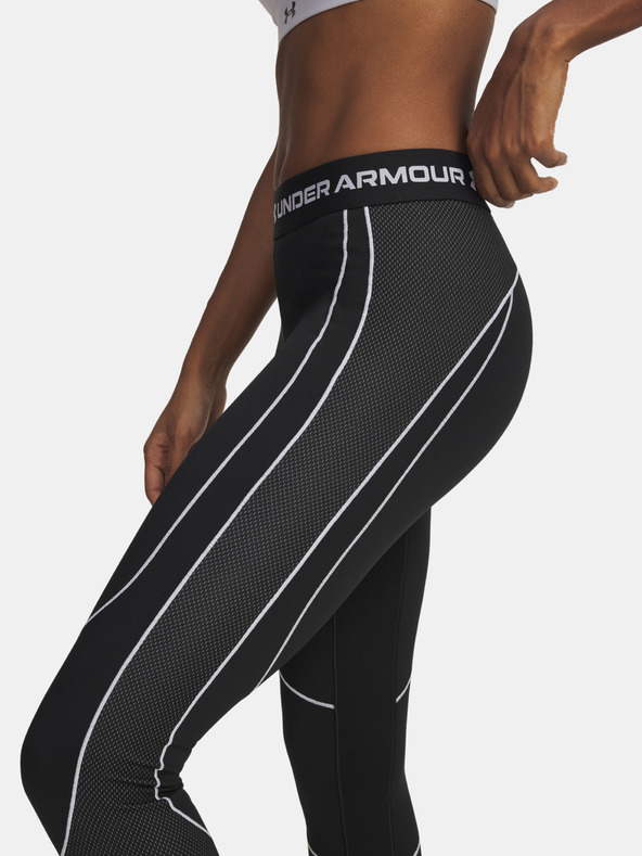 Under Armour Ženske tajice Under Armour UA ColdGear Textured Legging-BLK