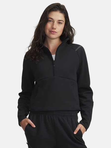 Under Armour Ženski hoodie Under Armour Unstoppable Flc HZ-BLK