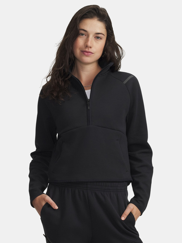 Under Armour Ženski hoodie Under Armour Unstoppable Flc HZ-BLK