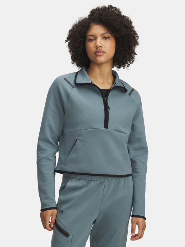 Under Armour Ženski hoodie Under Armour Unstoppable Flc HZ-BLU