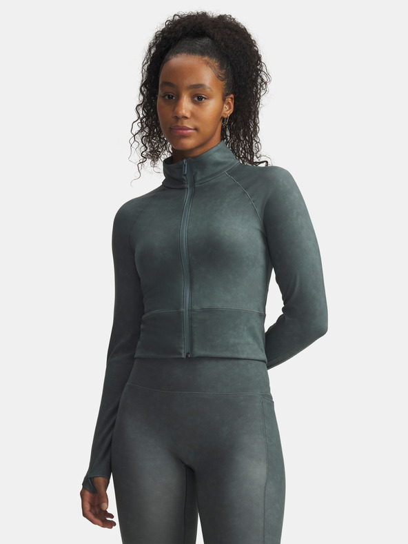 Under Armour Ženski hoodie Under Armour Meridian Suede Effect FZ-BLU