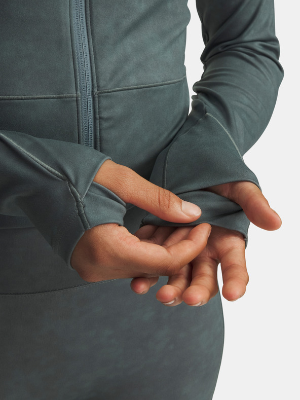 Under Armour Ženski hoodie Under Armour Meridian Suede Effect FZ-BLU